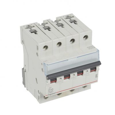 Wyłącznik Nadprądowy S 304 4P D10A 6kA TX3 403770 LEGRAND (403770)